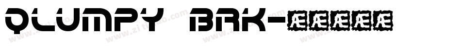 Qlumpy BRK字体转换